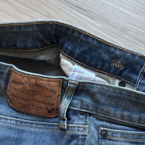 American Eagle Slim Jeans Mens Size 26, 26x28 - Picture 3 of 5